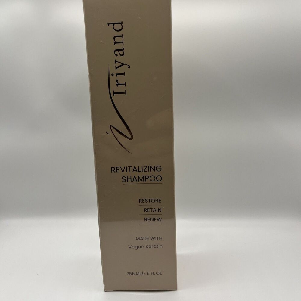 Iriy and Revitalizing Keratin Shampoo for Men Women Restore, Retain, and Renew